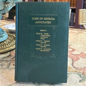 Code of Georgia Annotated. Book 16